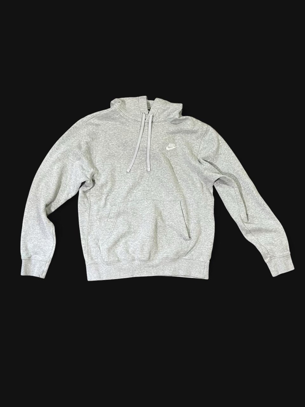 Nike Light Gray hoodie size small